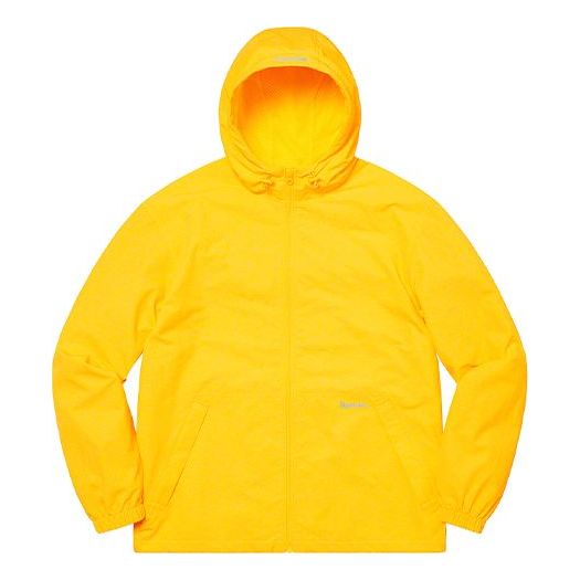 Vetrovka Supreme Reflective Zip Hooded Jacket Rumena | SUP-SS21-531