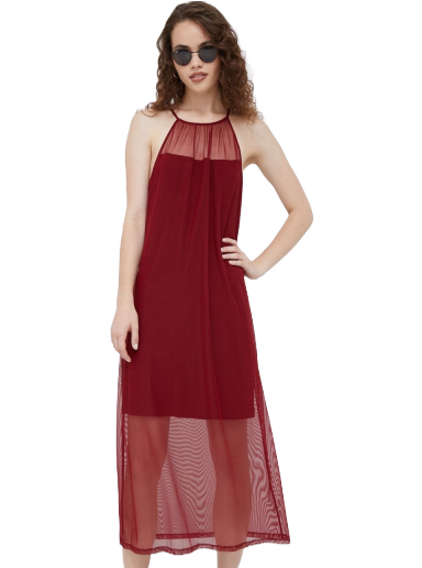 Obleke DKNY Dress Bordo | P2ED7NGD