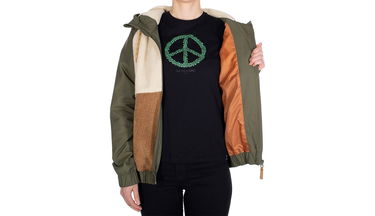 Jakna Irie Daily Arctikmix Hooded Mixed Material Fleece Jacket Večbarvna | 961D111-470, 4