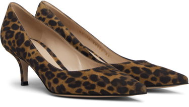 Superge in čevlji Gianvito Rossi Leopard Print Suede Gianvito 55 Pumps Večbarvna | G20336-55RIC-CMD, 3