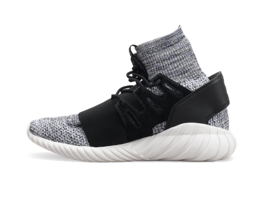 Superge in čevlji adidas Originals Tubular Doom Primeknit "Core Black" Siva | BY3550