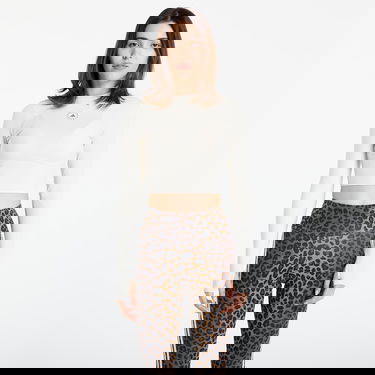 Krop-top adidas Performance Stella McCartney Training Longsleeve Crop Top Bela | JM1403, 0