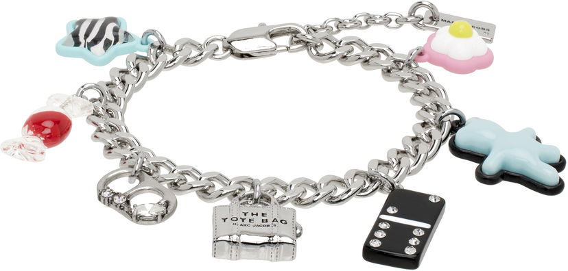Zapestnica Marc Jacobs Marc Jacobs Sticker Charm Bracelet Kovinski | 2S5JBR001J63