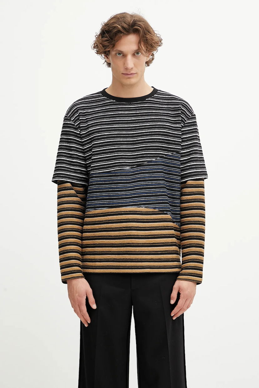 Majica Andersson Bell Andersson Bell Stripe Layered Long Sleeve T-Shirt Večbarvna | atb1342m