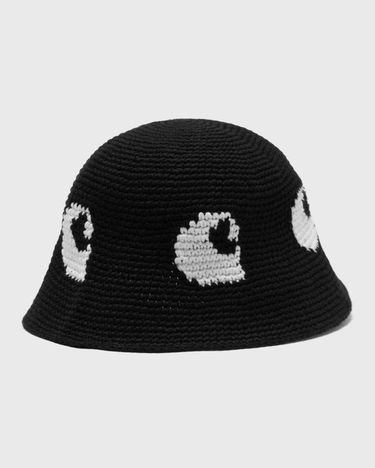 Klobuk Carhartt WIP Crocheted Bucket Hat with Pattern Črna | I034482-0D2.XX, 3