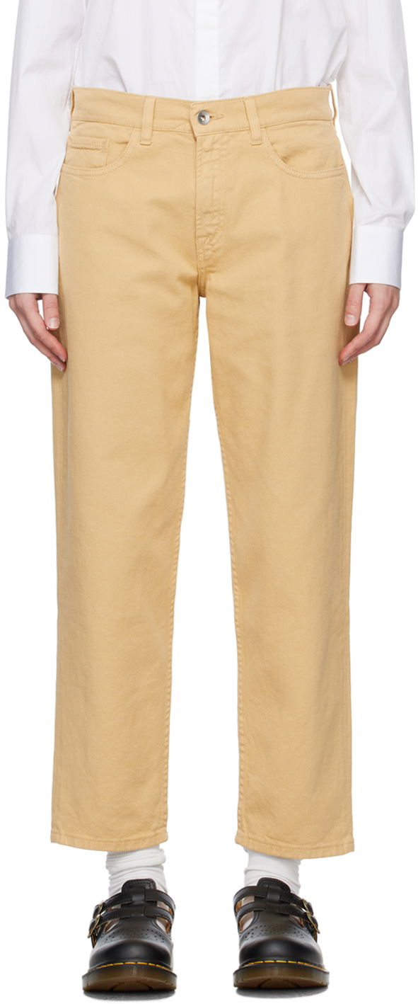 Kavbojke YMC Tearaway Jeans Rumena | Q4UAG