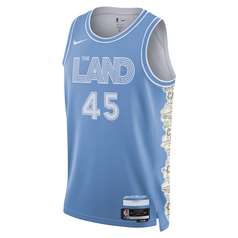 Dres Nike Dri-FIT NBA Swingman Donovan Mitchell Cleveland Cavaliers City Edition 2024/25 Modra | FQ4338-451