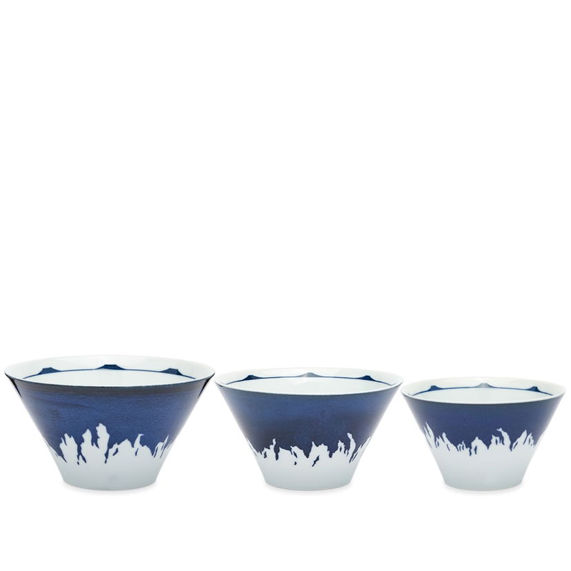 Home decor BEAMS Mt Fuji Bowl Set Modra | 56710290067-79