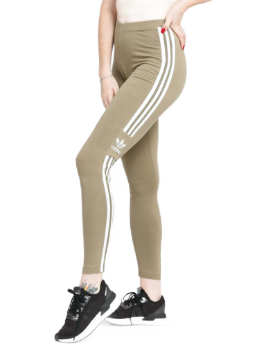 Pajkice adidas Originals Trefoil Leggins Zelena | H35535