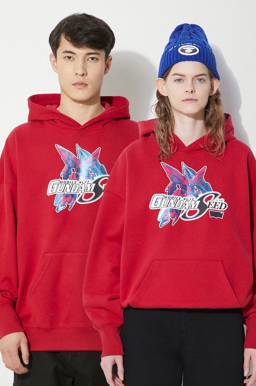 Pulover Levi's Gundam SEED Hoodie Rdeča | A7415.0000