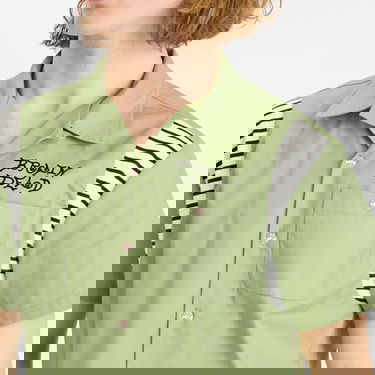 Srajce Brain Dead Brain Dead Cobra Flocked Bowling Shirt, Size Large Zelena | BDS25T040042-SPT, 5