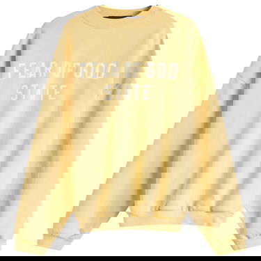 Pulover Fear of God Heavy Fleece Crew Sweat Rumena | 192BT246233F, 1
