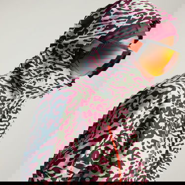 Parka adidas Performance Women's Leopard Print Hooded Ski Jacket Večbarvna | IW3867, 2