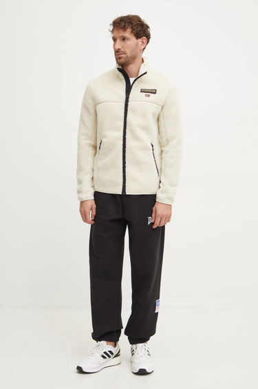Pulover Napapijri Sherpa Fleece Full Zip Jacket Bela | NP0A4IA9N1J1, 1