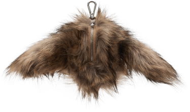 Obeski za ključe Simone Rocha Simone Rocha Faux Fur Hare Coin Purse Bag Charm Črna | COINPURSE1 0815, 2