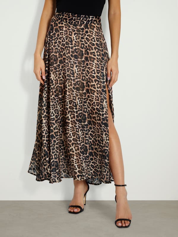 Krila GUESS All Over Print Long Bež | W4GD64WG4D2
