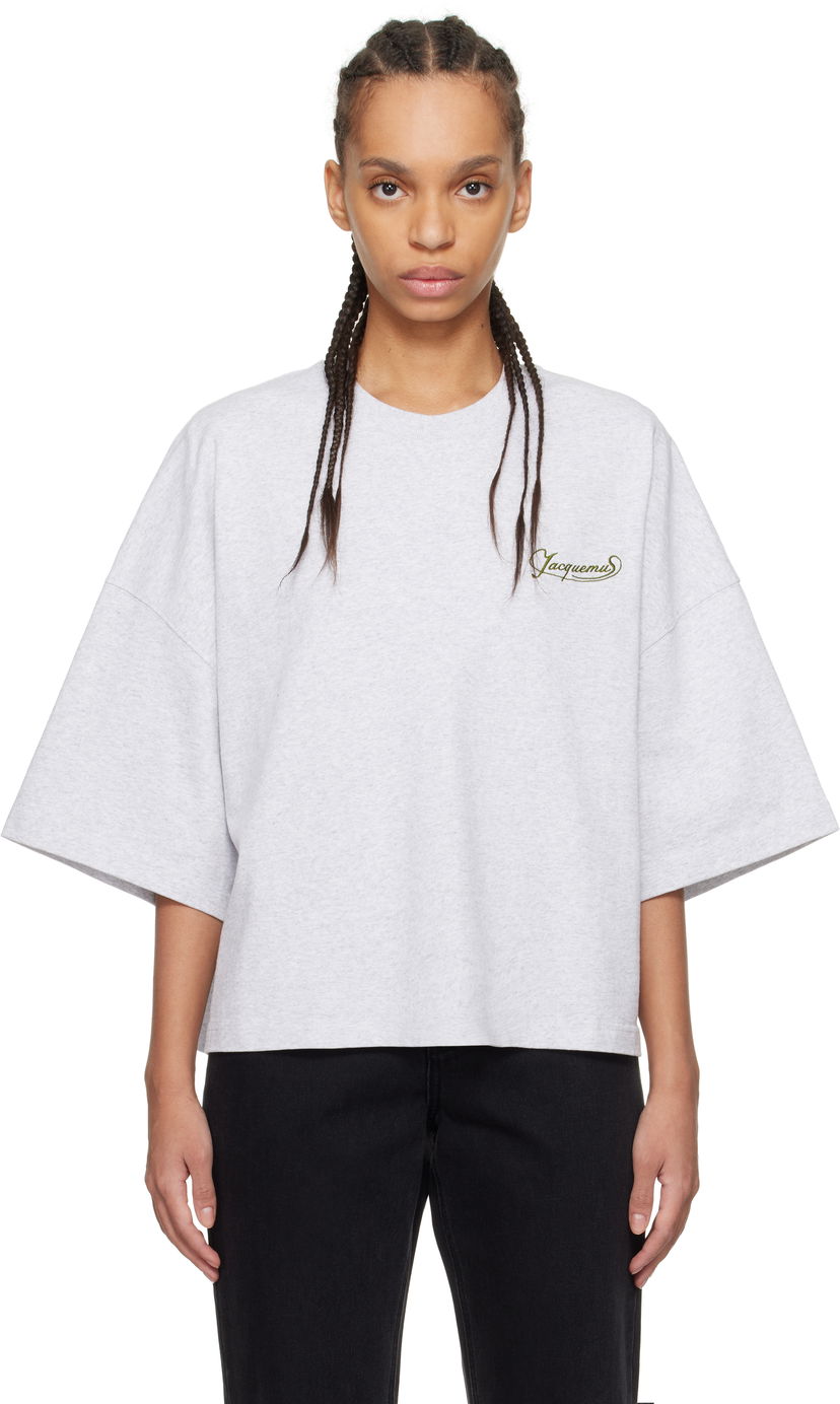 Majica Jacquemus Jacquemus 'The Corto' T-Shirt Siva | 25E251JS216-2102
