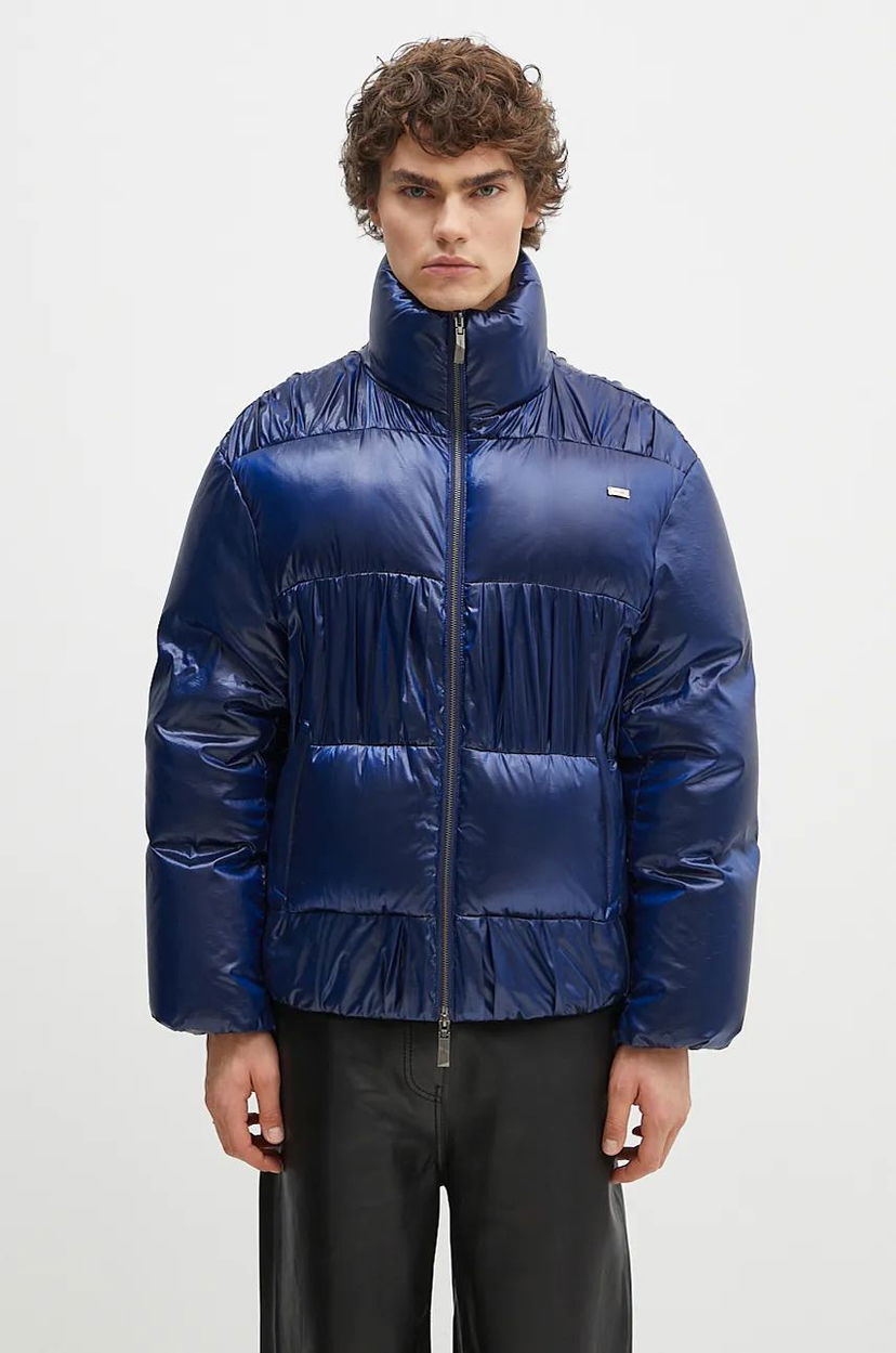 Puhovka ADER ERROR Blue Winter Puffer Jacket Modra | BN01FWDW0101BL