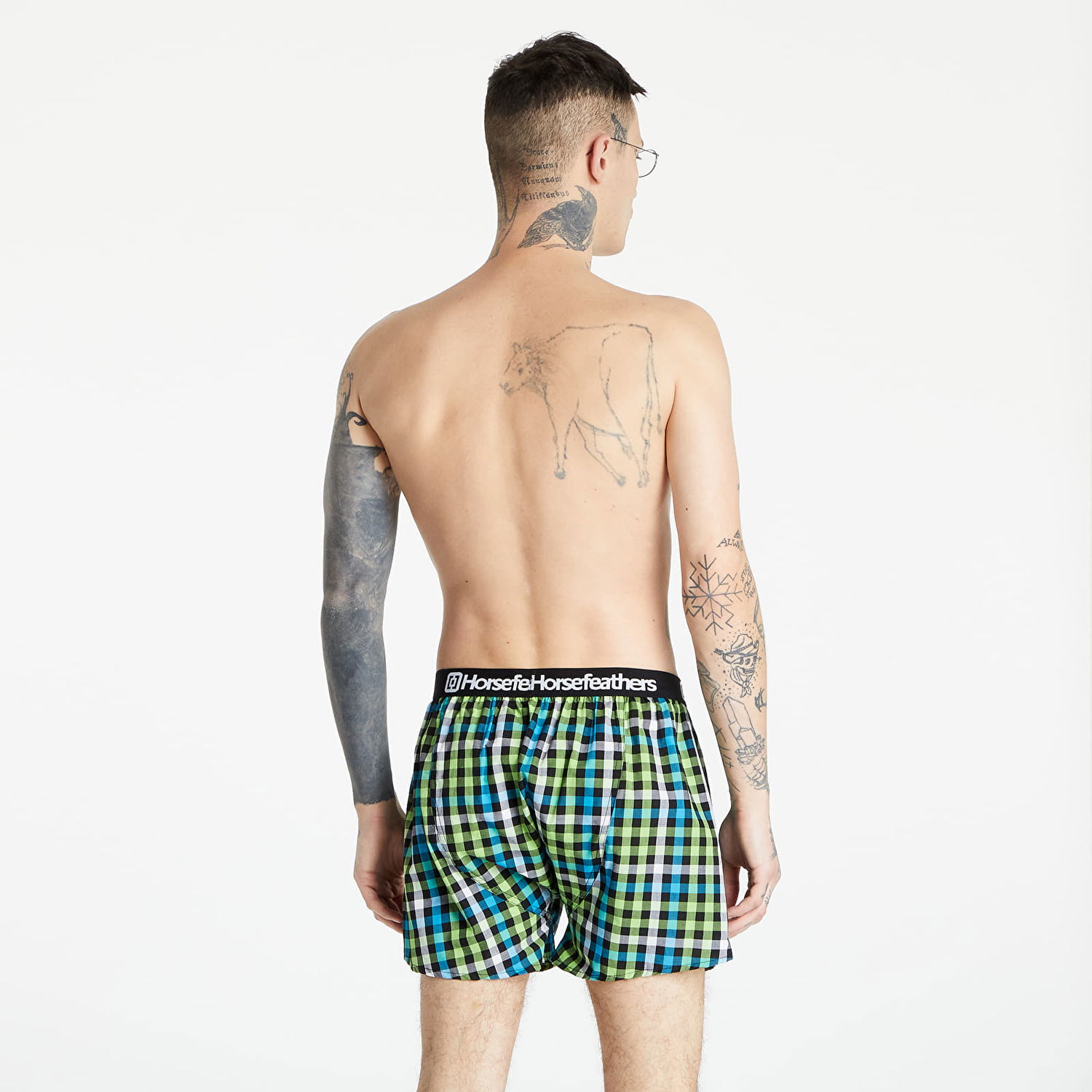 Boksarice Horsefeathers Clay Boxer Shorts Zelena | AM068D, 1