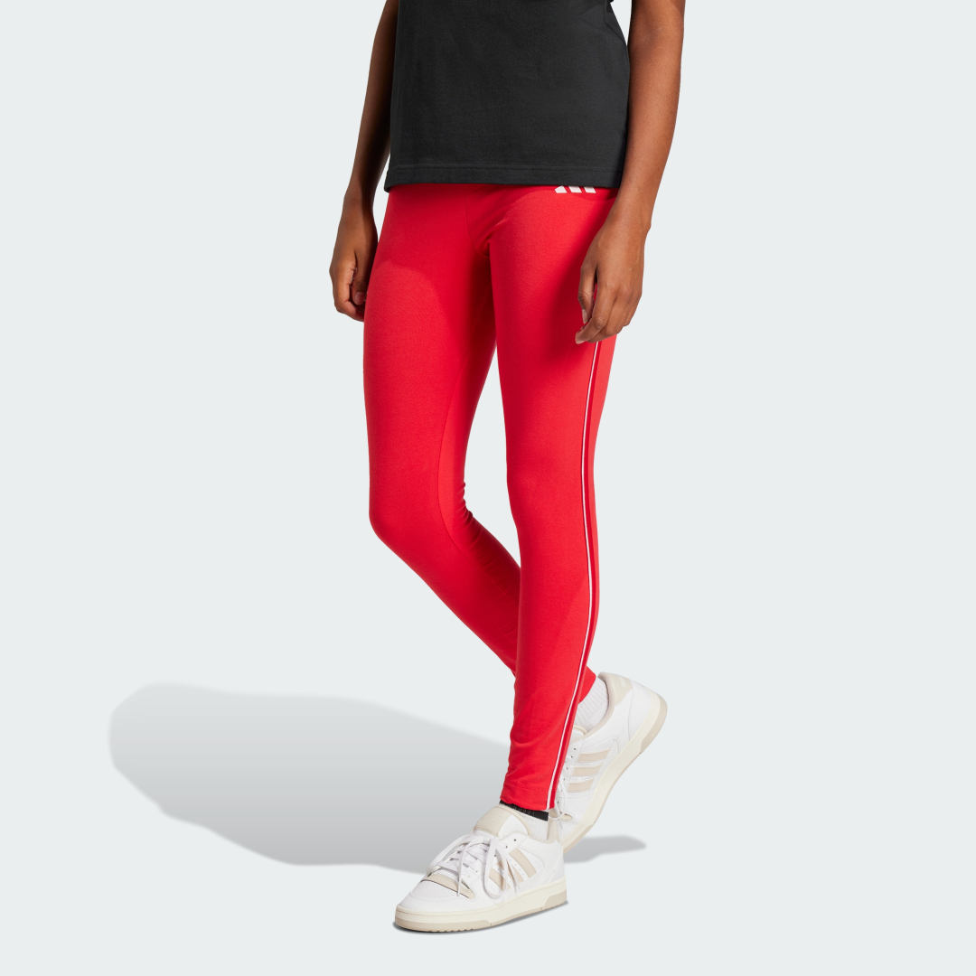 Pajkice adidas Performance Essentials Color Pop High-Waisted Leggings Rdeča | JD5567, 0