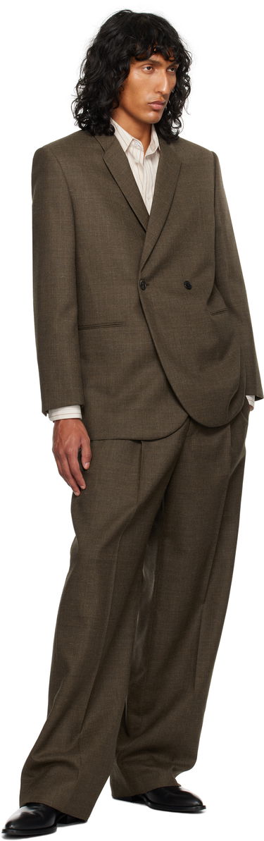 Jakna The Row The Row Toyo Double-Breasted Blazer Rjava | 832-W3465, 3