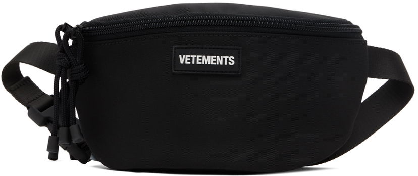 Pasovi VETEMENTS Logo Belt Bag Črna | UE64FA100B