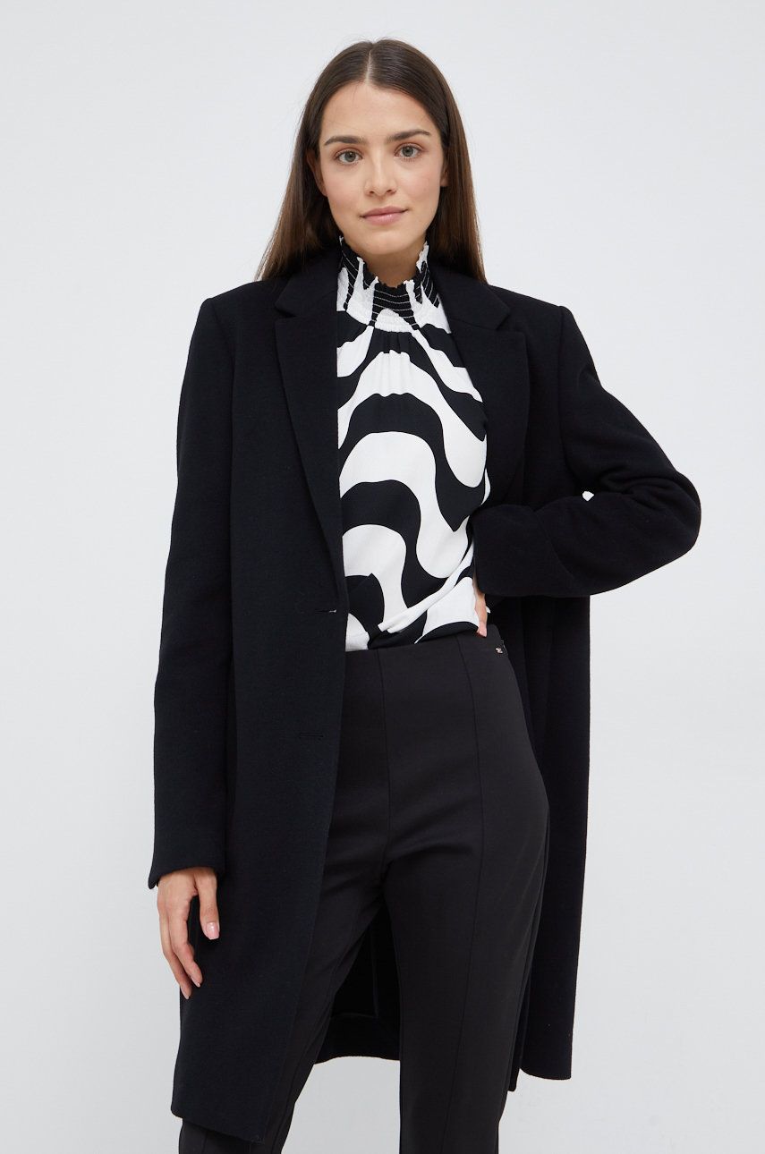 Plašči CALVIN KLEIN Coat Črna | K20K204155.9BYY, 0