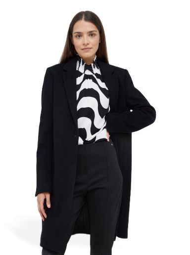 Plašči CALVIN KLEIN Coat Črna | K20K204155.9BYY