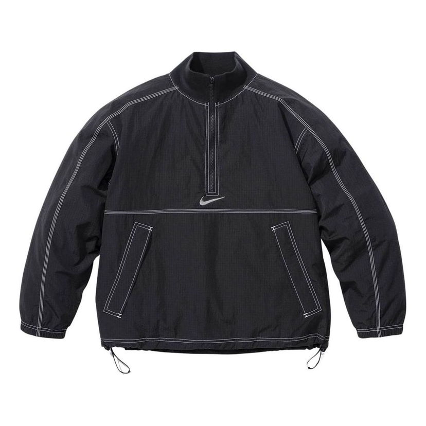 Vetrovka Supreme Pullover Ripstop Črna | SUP-SS24-160