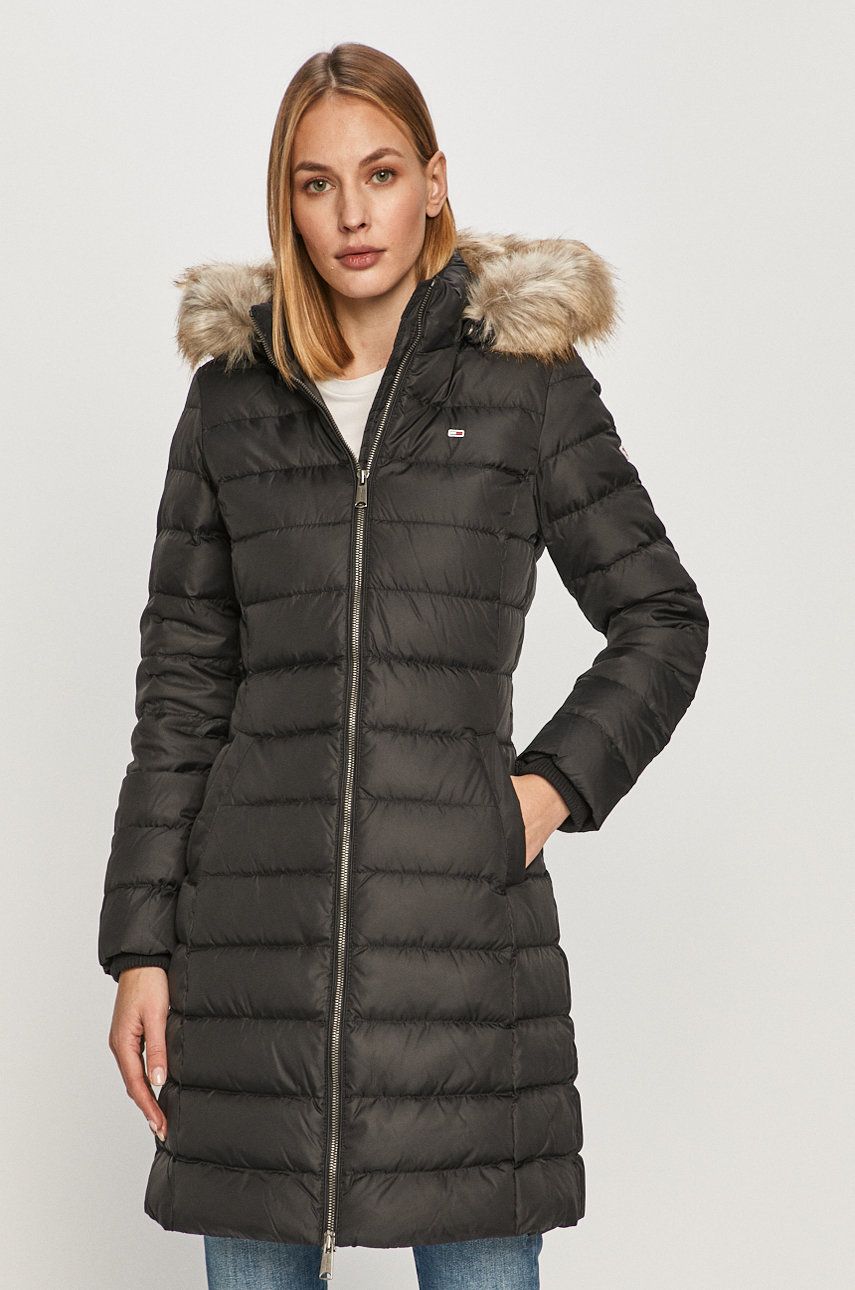 Puhovka Tommy Hilfiger Puffer Jacket Črna | DW0DW09060, 0