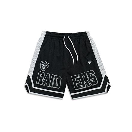 Kratke hlače New Era New Era NFL Las Vegas Raiders Graphic Shorts Črna | 60596395