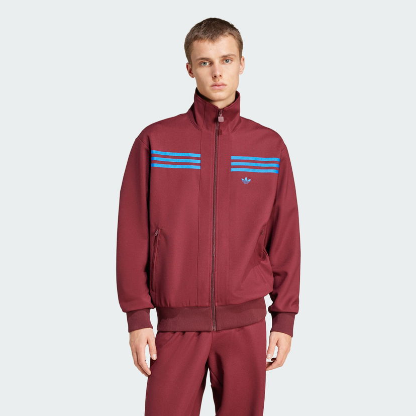 Bomber jakna adidas Originals 70s Track Jacket Rdeča | JN5963