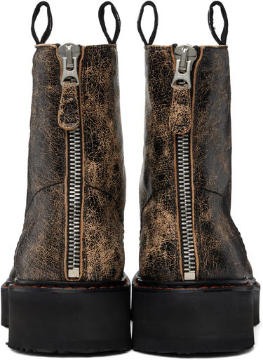 Oblačila R13 R13 Single Stack Boots Črna | R13MS025-S148C, 1