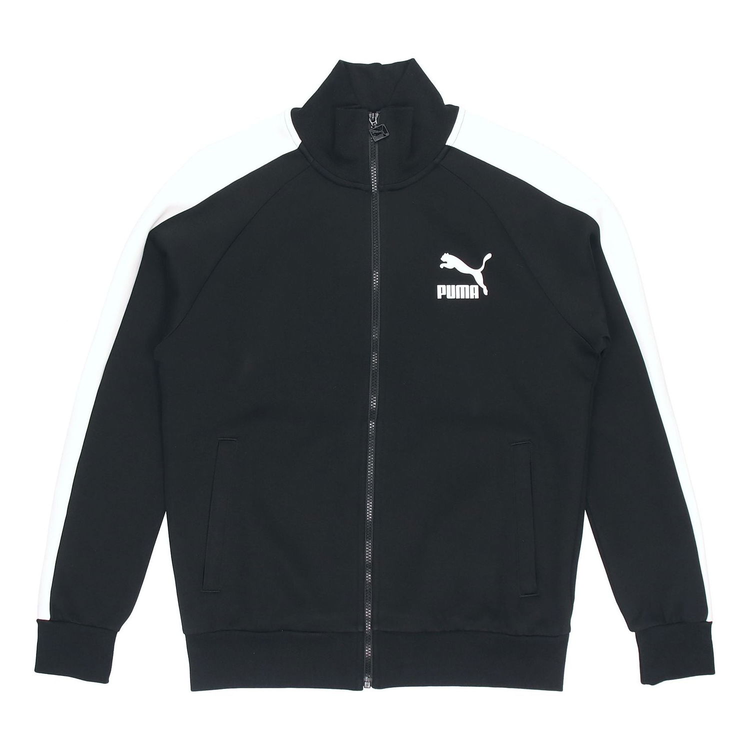 Trenirka Puma Stand-up Collar Knitted Track Jacket Črna | 531377-01, 0
