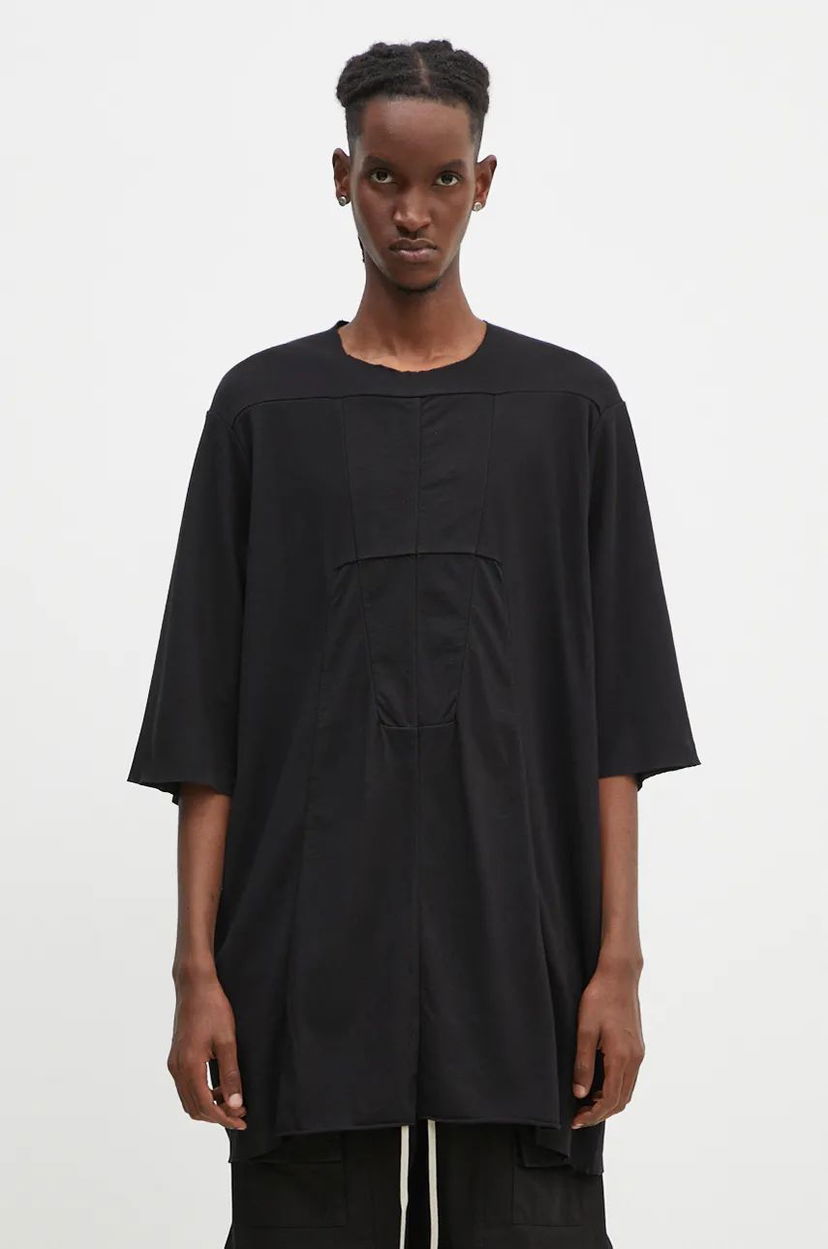 Majica Rick Owens Luxor T-Shirt Črna | DU02D2251.RNP
