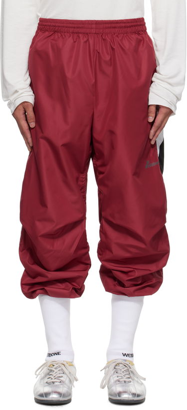 Hlače We11done We11done Track Pants Rdeča | WD-PT2-25-213-M-RD, 0