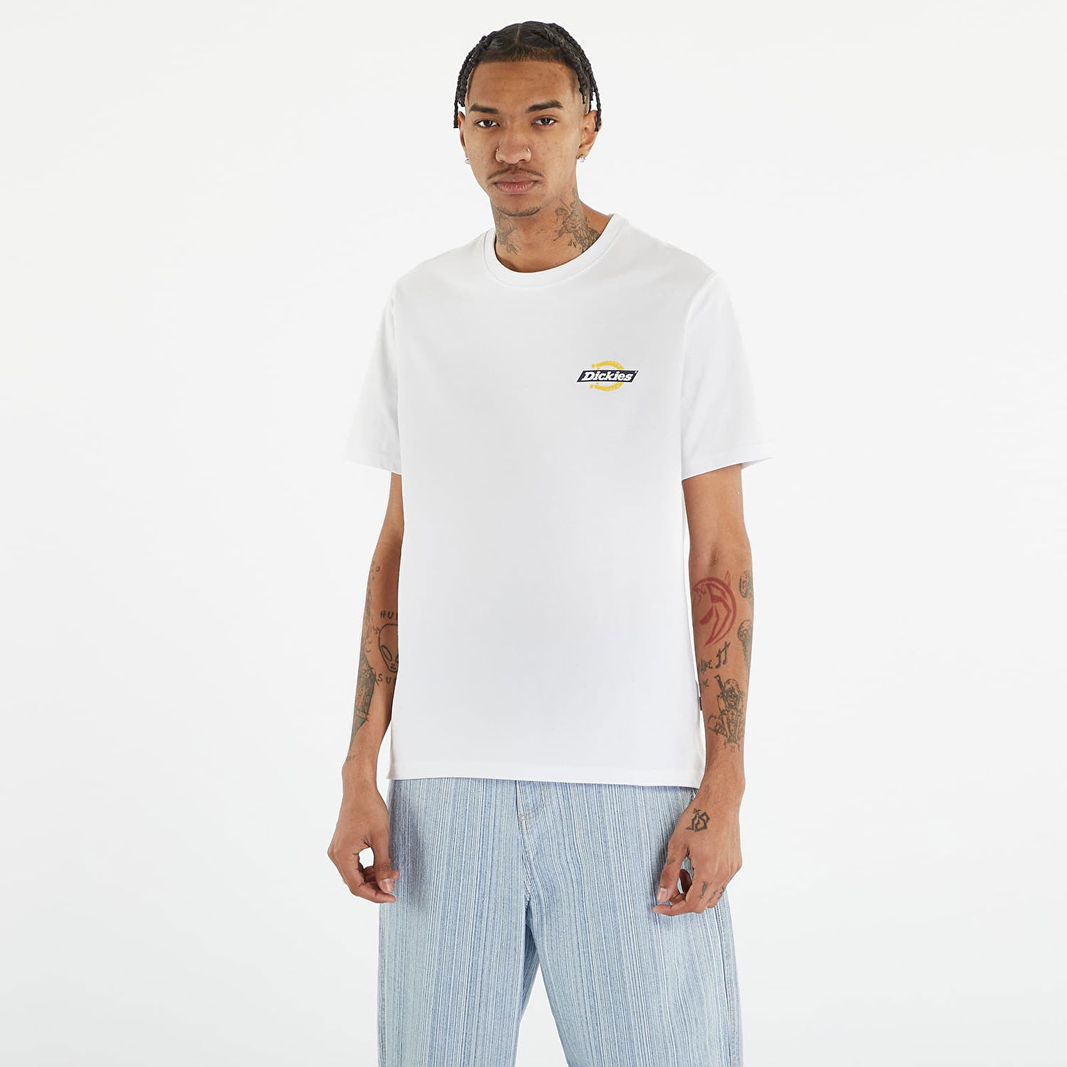 Majica Dickies Ruston Short Sleeve T-Shirt Bela | DK0A4XDCWHX1, 0