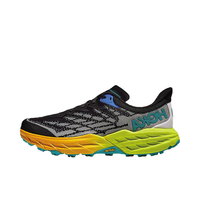 Tek Hoka One One 5 Black Evening Primrose Turkizna | 1123157-BEPR
