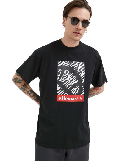 Majica Ellesse Cotton T-shirt Črna | SHR17644
