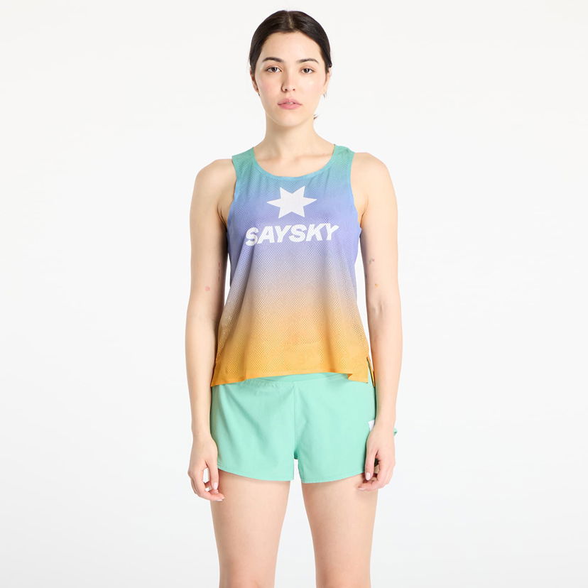 Majica brez rokavov Saysky SAYSKY Women's Drip Dye Flow Air Singlet Večbarvna | NWRSI62C1033