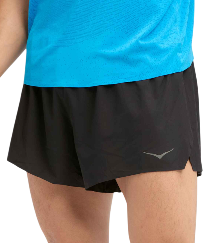 Kratke hlače Hoka One One Hoka Race Day Split Shorts Črna | 1176990-blk
