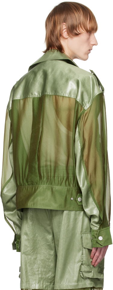Jakna Feng Chen Wang Feng Chen Wang Paneled Jacket Zelena | FMS15JK26, 2
