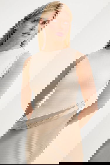 Krila Nanushka Nanushka COBEE Maxi Skirt Bež | NW25SSDR21175, 3