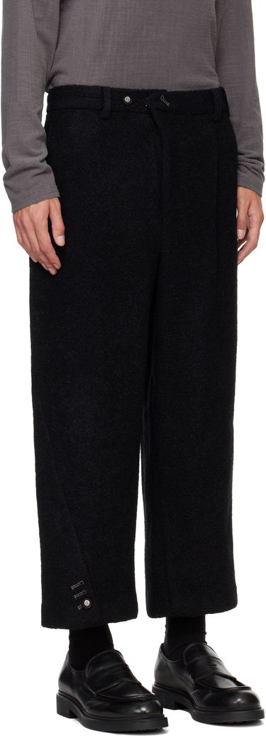 Hlače ADER ERROR Black Wool Straight-Leg Trousers Črna | BN01FWSA0207BK, 1