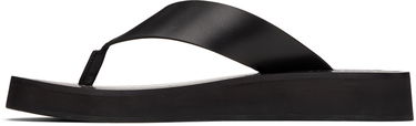 Oblačila The Row The Row Ginza Platform Flip-Flop Sandals Črna | F1159-L52, 2