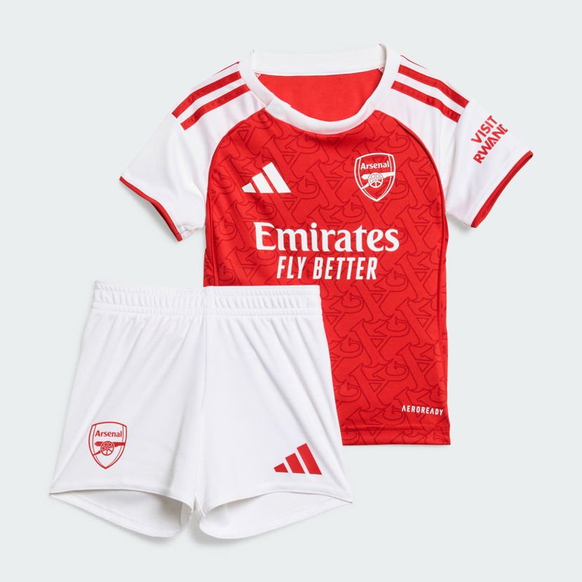 Trenirka adidas Performance Arsenal 25/26 Home Kit - Baby Rdeča | JI9535