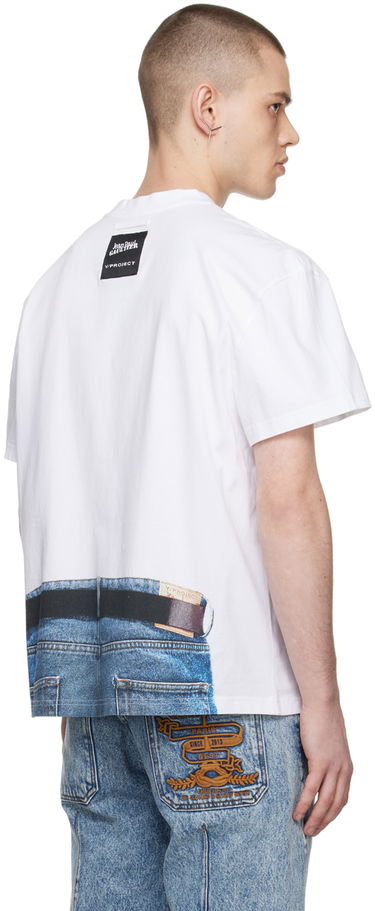 Majica Y/PROJECT Jean Paul Gaultier Edition Printed T-Shirt Bela | YPJPGTS6-S24, 2