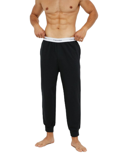 Pižame CALVIN KLEIN Pyjama Pants Črna | 000NM2302E.9BYY
