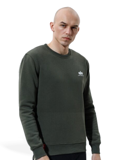 Pulover Alpha Industries Basic Črna | 188307-142