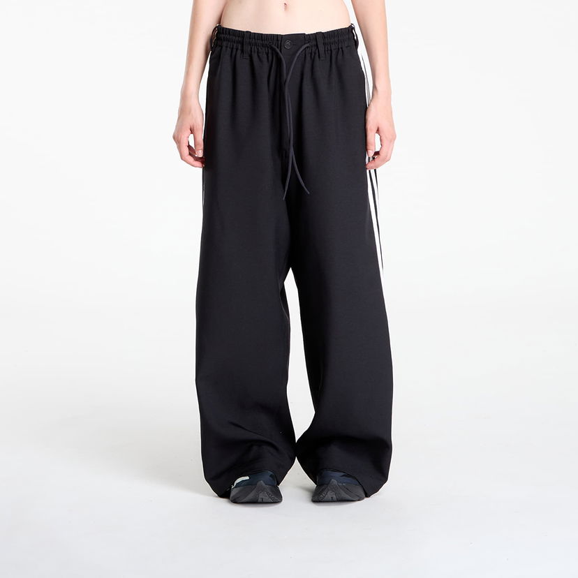 Hlače Y-3 Y-3 Wire Wide-Leg Pants Črna | JW7353